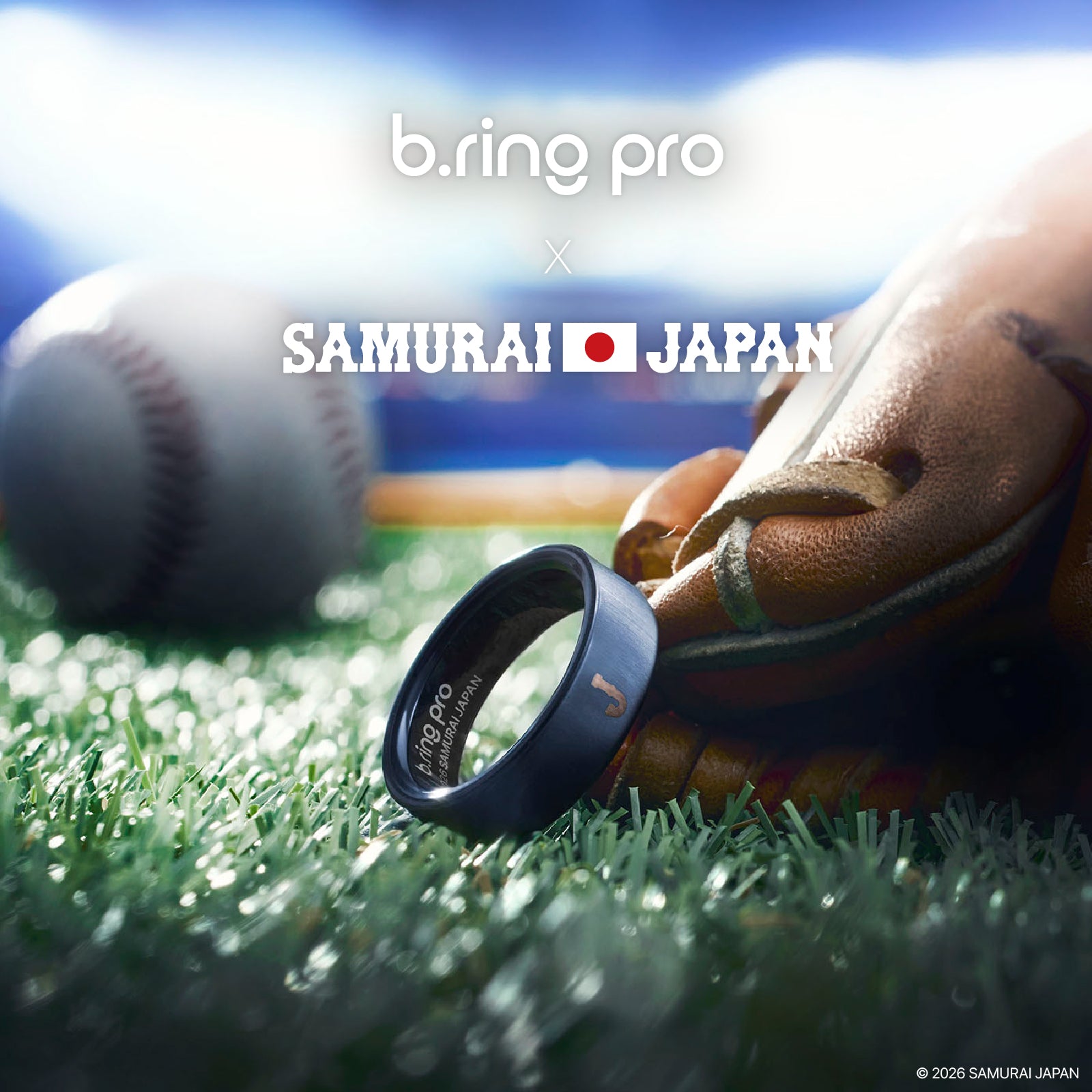 侍ジャパンxb.ring コラボレーション スマートリング Pro | b.ring