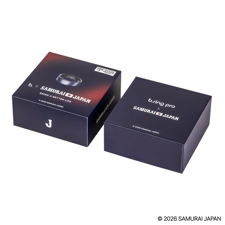 【予約販売】侍ジャパンｘb.ring コラボレーション スマートリング Pro