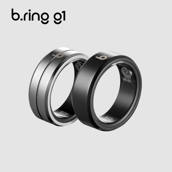 b.ring G1 スマートリング ステンレススチール