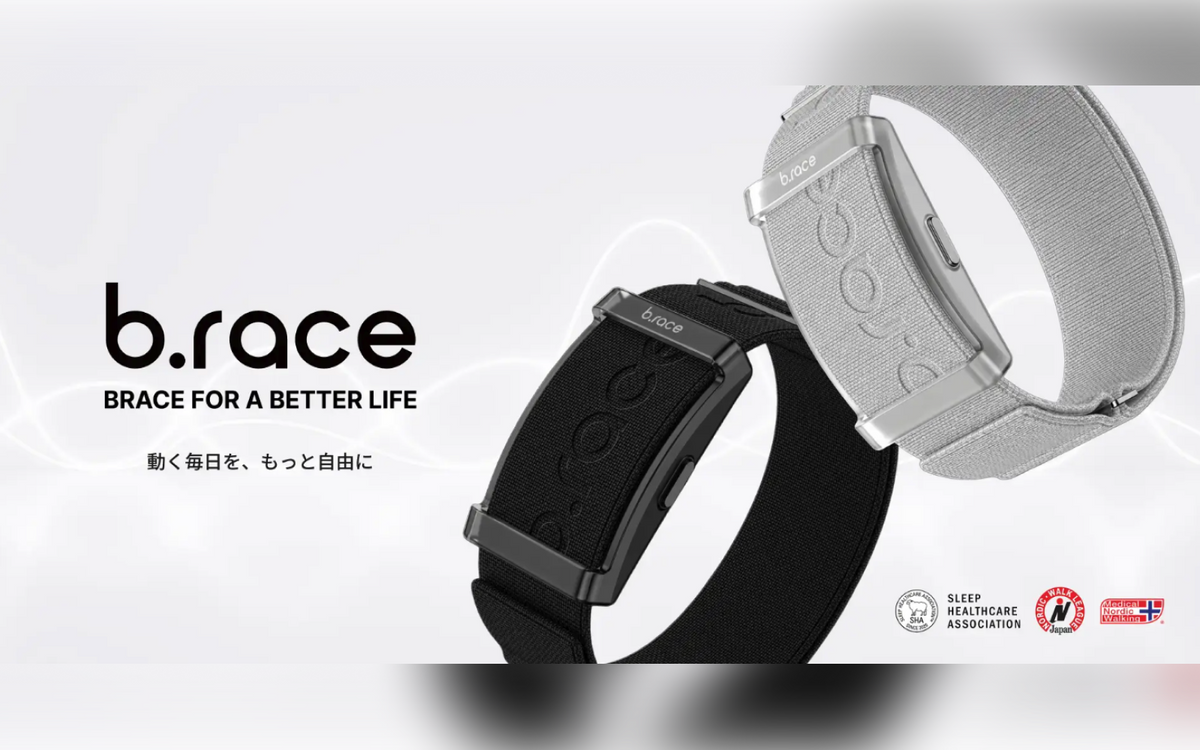 スマートバンド「b.race（ブレス）」8月26日10時より予約販売開始