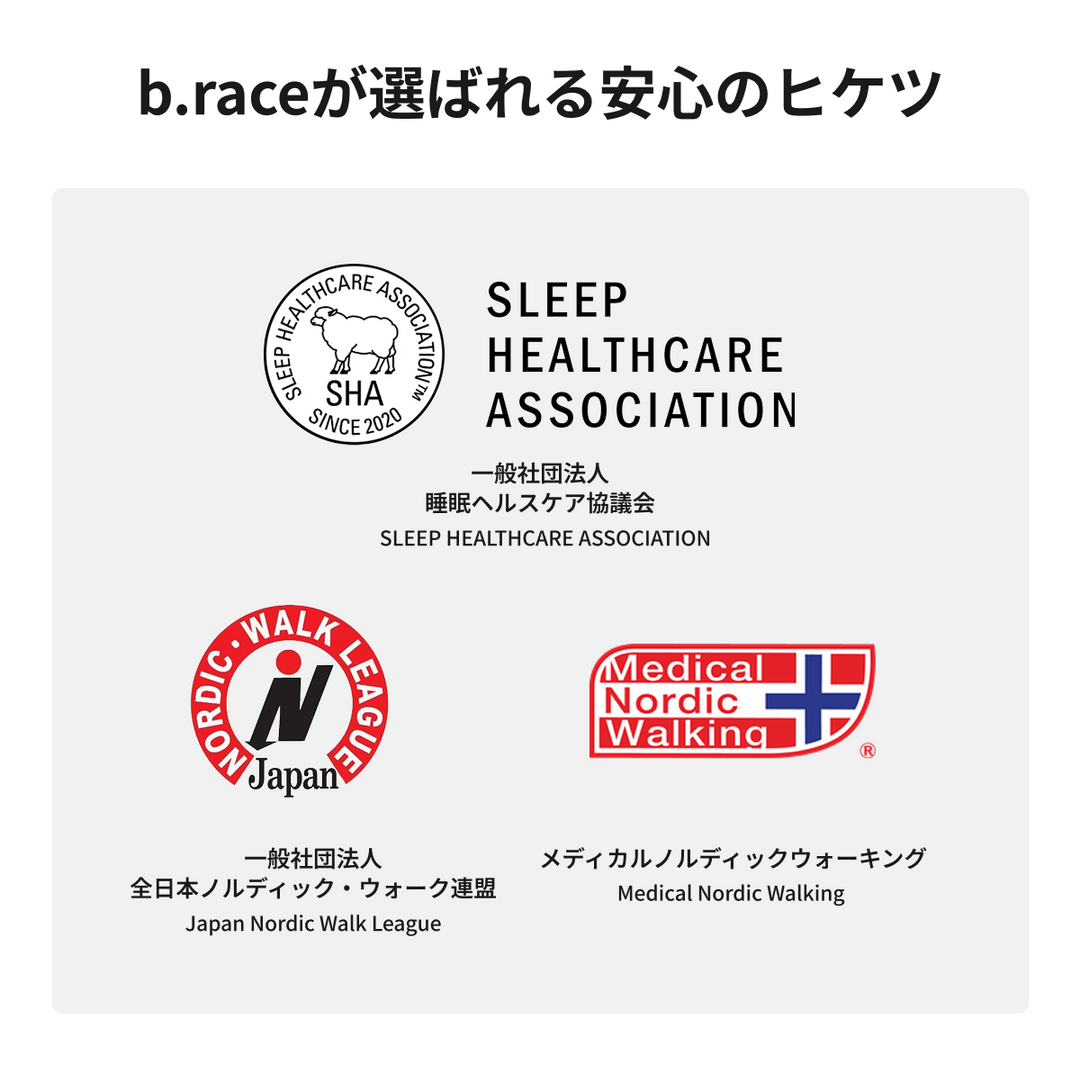 【予約販売】b.race スマートバンド｜心拍・睡眠・活動量を記録するスマートバンド（9月9日以降順次発送）