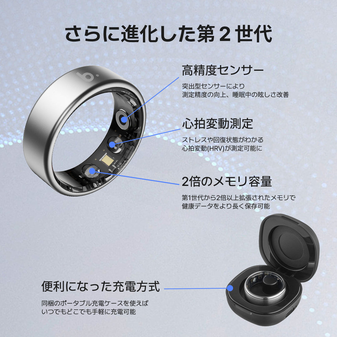 b.ring スマートリング G2 チタン